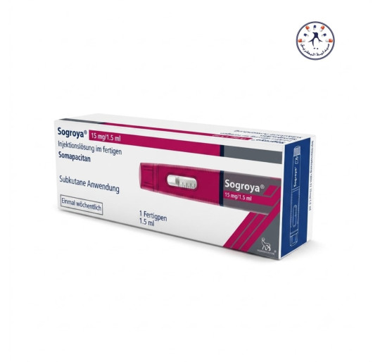 سوجرويا 15 مجم / 1.5 مل - Sogroya 15 mg / حقن جاهز للاستخدام مرة أسبوعياً سوجرويا 15 مجم / 1.5 مل - Sogroya 15 mg / حقن جاهز للاستخدام مرة أسبوعياً