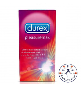 ديوركس 12 واقي ذكري    Durex pleasure max 12 condoms