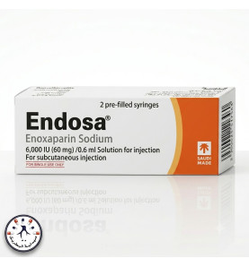 إندوسا Endosa 60 mg / 0.6 ml حقن مسبقة التعبئة إندوسا Endosa 60 mg / 0.6 ml حقن مسبقة التعبئة