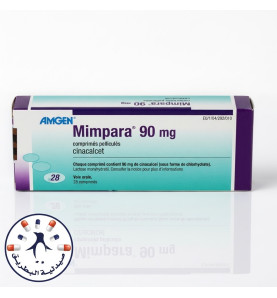 ميمبارا 90 مجم 28 قرص مغلف | Mimpara 90 mg 28 Film-coated Tablets ميمبارا 90 مجم 28 قرص مغلف | Mimpara 90 mg 28 Film-coated Tablets