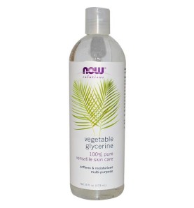 زيت الجلسرين ناو 473 ملل     Now Pure Vegetable Glycerine Solution 473 ml