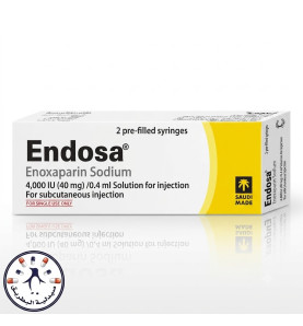 إندوسا Endosa 40 mg / 0.4 ml حقن مسبقة التعبئة إندوسا Endosa 40 mg / 0.4 ml حقن مسبقة التعبئة