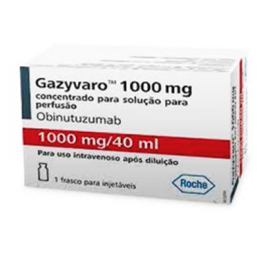 جازيفارو 1000 مجم / 40 مل فيال للحقن الوريدي – Gazyvaro 1000 mg / 40 ml IV Vial