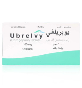 أوبريفلي 100 مجم أقراص – Ubrelvy 100 mg Tablets