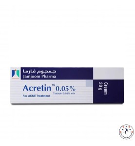اكرتين 0.05% كريم 30 جم  Acretin 0.05% Cream 30 gm