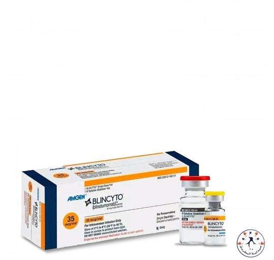 بلينسيتو 35 ميكروغرام/فيال (Blincyto 35 mcg/vial) – علاج مناعي موجّه لابيضاض الدم الليمفاوي الحاد