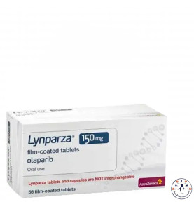 لينبارزا 150 مجم 112 أقراص مغلفه | علاج السرطان بفعالية لجينات BRCA