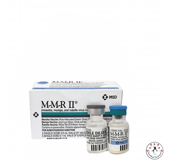 M-M-R II – لقاح الحصبة والنكاف والحصبة الألمانية للوقاية الفعّالة من الأمراض الفيروسية المعدية