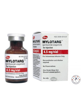 حقن مايلوتارج Mylotarg 4.5mg/vial لعلاج سرطان الدم النخاعي الحاد