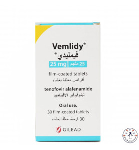 فيمليدي 25 مجم | Vemlidy 25mg Tablets فيمليدي 25 مجم | Vemlidy 25mg Tablets