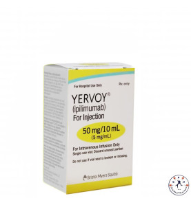 يرفوي Yervoy 50mg/10ml | لعلاج الميلانوما وسرطان الرئة يرفوي Yervoy 50mg/10ml | لعلاج الميلانوما وسرطان الرئة