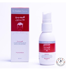 أفالون أفوجين 5% بخاخ لعلاج تساقط الشعر ولتعبئة  الفراغات Avalon Avogain 5 % solution 